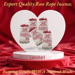 ชุดธูปเชือกกุหลาบทิเบตทำด้วยมือ10ดอกและกลิ่นหอมการเผาไหม้เบาๆด้วยกระดาษ lokta ธรรมชาติ - Product Image 6