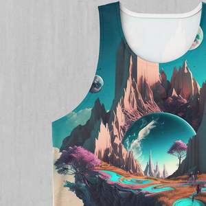 Débardeurs de musculation par sublimation pour hommes, débardeurs côtelés pour hommes, gilets de musculation pour hommes, vente en gros - Product Image 6