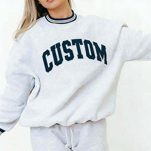 Sudadera con Capucha Unisex de Invierno, Personalizada con Letras Griegas Bordadas, Ecológica, Transpirable, Anti-Pilling, de Forro Polar, 2 Piezas, 100% - Product Image 3