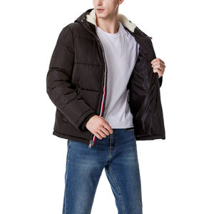2025 High Quality Solid Color Puffer Men's <b>Jackets</b> Customized Plus Size Men's <b>Jackets</b> Full Zipper Bubble <b>Jackets</b> For Winter Use - Product Image 6