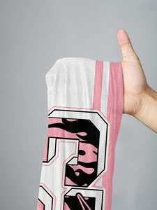 Maillot de football américain streetwear tendance à imprimé intégral, en maille sublimée de haute qualité, coupe carrée courte, style rugger, vente en gros, USA - Product Image 4