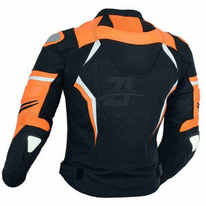 Veste de motard en cuir respirant de haute qualité pour l'hiver, veste de moto à vendre - Product Image 4