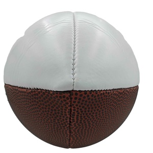 Ballon de rugby de haute qualité, taille 9, 6, 3, en cuir PU, cousu à la main, super adhérence, pour entraînement et compétition - Product Image 4