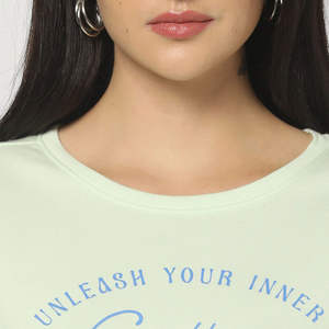 Camisetas Cortas de Verano para Mujer al por Mayor, Estilo Veraniego, Manga Corta, Ecológicas, a Cuadros, 100% Algodón, Camisetas de Moda - Product Image 5