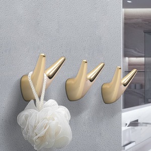 Crochets muraux doubles en métal thermolaqué, forte capacité de charge, pour rangement de cuisine - Product Image 1