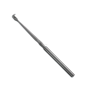เครื่องมือผ่าตัดทั่วไป เครื่องมือผ่าตัดต่อมไทรอยด์ Lahey Retractor แบบใช้ซ้ำได้ ทำจากสแตนเลสสตีล 2 ง่าม คม 4.75 นิ้ว (12 ซม.) ได้รับการรับรองมาตรฐาน CE ISO ขายส่ง - Product Image 4
