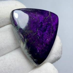 100% naturel violet feu Purpurite pierres précieuses Cabochons billion forme véritable bijoux et bagues faisant des gemmes et des pierres en gros - Product Image 3