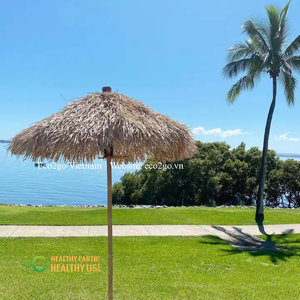 Bring Tropical Shade Outdoors | Handcrafted Thatch <b>Umbrella</b> for <b>Beaches</b>, Hotels & Resorts | Custom Design - Product Image 3