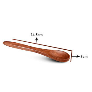 Handcrafted Acacia Wood Bowl with Spoon Rustic Design Perfect for Serving Food at Home Hotel Restaurant & <b>Kitchen</b> Tabletop Setup - Product Image 6