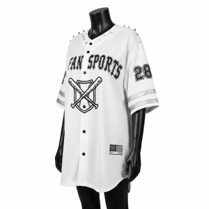 Camiseta de Béisbol para Mujer, Transpirable, de Malla de Poliéster Airflow GSM, Blanca y Gris, Paneles de Manga en Contraste, Logotipo Personalizado - Product Image 4