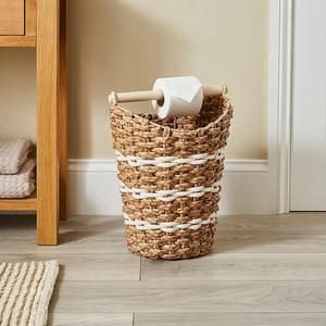 Porte-rouleau de papier toilette et panier de rangement en corde tressée, panier de rangement fait main, vente en gros, écologique, fabriqué au Vietnam - Product Image 2