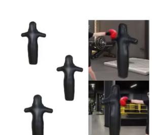 Maniquí de Boxeo de Material PU Relleno de Esponja, Equipo de Entrenamiento Duradero para Práctica de Boxeo para Adultos, Maniquí de Entrenamiento de Cuerpo Completo - Product Image 1
