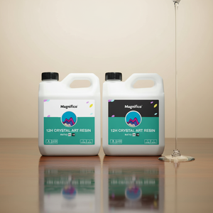 Résine époxy transparente pour coulage profond de tables en résine (type River Table) |   Résine époxy ultra-claire sans bulles pour applications de coulée épaisse - Product Image 4