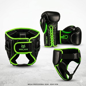 Conjunto de Kick Boxing Profesional 2026 para Competición, con Logotipo Personalizado, Fabricación en Fábrica, Cierre con Cordones, Material que Absorbe la Humedad - Product Image 5