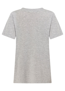 Camiseta Personalizada para Mujer, 100% Algodón, Manga Corta, Suave, Casual, Corte Regular, Cuello Redondo, Básica - Product Image 2