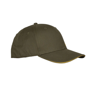 Gorra de Béisbol de Algodón Verde Oliva, Unisex, Color Sólido, Ajustable, para Verano - Product Image 3