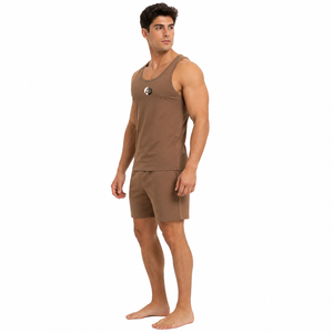 Reliable stitching supports repeated use and Man Tank <b>Top</b> with cool airflow for summer <b>walks</b> and sports practice daily wear - Product Image 2