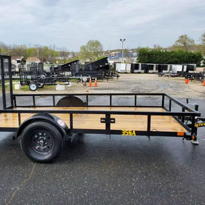 Premium Quality 5 x 10 Landscape Utility <b>Trailer</b> Gate Best For Small Farms and Warehouse Used Fast Delivery Service - Product Image 4