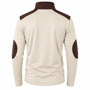 Chaqueta Casual de Forro Polar para Hombre, Cuello Alto, Cierre de Cremallera, Diseño con Bloques de Color, para Otoño, Corte Regular, Material de Poliéster - Product Image 4