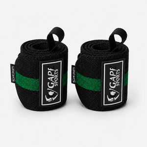 Support de poignet GAPF SPORTS réglable, antidérapant, pour la musculation, unisexe, fermeture à boucle et crochets, prix abordable - Product Image 1