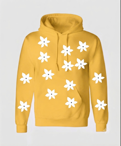 Pull à capuche d'hiver pour homme en gros - Style streetwear, couleur unie, tissu polaire, séchage rapide et respirant, avec poche avant - Product Image 5