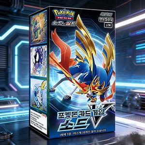 Caja de Sobres de Cartas Coleccionables Pokémon Espada, Edición Coreana, Suministro al por Mayor, Paquetes de Cartas de Anime al por Mayor - Product Image 5