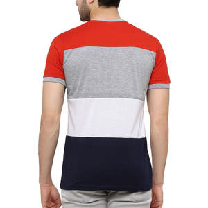 Camiseta de Algodón 100% para Hombre, con Logotipo Personalizado al por Mayor, Cuello Redondo, Manga Corta, Color Liso, Estilo Urbano para Verano - Product Image 5