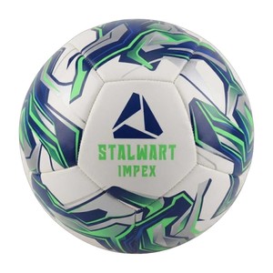Balón de Fútbol Stalwart Impex con Patrón Geométrico y Diseño de Logotipo, Resistente para Partidos al Aire Libre - Product Image 2