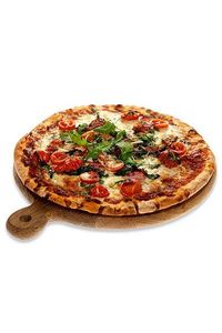Planche à découper ronde en bois naturel avec surface durable pour la découpe et la préparation des aliments en cuisine - Product Image 5