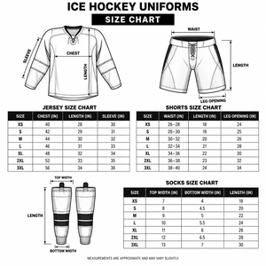 Uniforme de Hockey sobre Hielo de Manga Larga con Cuello Redondo, Diseño Deluxe en Azul Rey y Naranja, de Secado Rápido y Transpirable, con Malla - Product Image 6