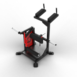 Prensa de piernas de pie específica para Gimnasio Profesional QLI, equipo de Fitness comercial de primera línea, placa de carga, rizo de pierna de Metal - Product Image 1