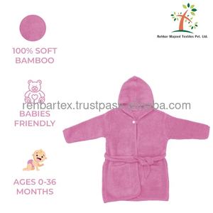 Vêtements de nuit unisexes sur mesure, 100% coton doux, vêtements de nuit à capuche pour enfants, très absorbants et durables pour l'hiver - Product Image 2