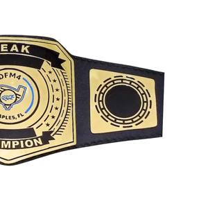 เข็มขัดแชมป์เปี้ยน DFM4 Naples Custom Championship Belt คุณภาพสูงสำหรับการแข่งขันมวยปล้ำ - Product Image 3