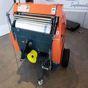Mini Enfardadora Redonda Compacta para Heno, Forraje y Paja de Pino, Máquina de Enfardar de Tambor para Cosecha en Campo - Product Image 3