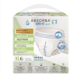 Absorba Conti-Fit Soft Pantalons pour adultes Extra Large - 8 pièces par paquet - Product Image 2
