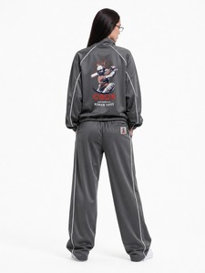 Conjunto Deportivo para Mujer, Chaqueta y Pantalones Cortavientos Transpirables, para Entrenamiento, Running y Ejercicio - Product Image 4