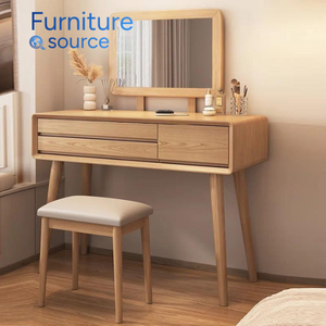 Hot Deal Durable MDF Bois Style Moderne Avec Bon Prix Table De Vanité De Maquillage Idéal Pour Les Filles Chambre Usage Quotidien Produit Au Vietnam - Product Image 1