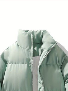 Chaqueta Informal Acolchada con Relleno Acolchado Cómodo para Uso Diario y Protección contra el Frío - Product Image 4