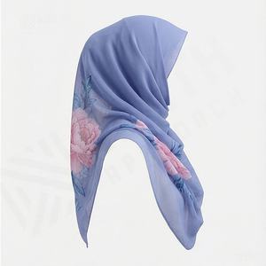 Hijabs de Chifón Lisos al por Mayor, Personalizables en Color, Pañuelos y Chales para Mujeres Musulmanas, de Alta Calidad, Suaves, Modestos, Elegantes y Nuevos - Product Image 3