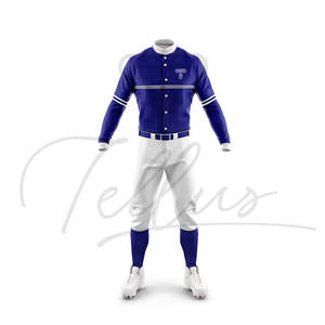 Uniforme de Béisbol Profesional Personalizado, Servicio OEM, Venta al Por Mayor, Ropa Deportiva Transpirable de Secado Rápido y Alta Calidad - Product Image 4