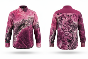 Fashionable Streetwear Custom Camouflage Printed Long Sleeve <b>Dress</b> Shirt Stylish Casual Streetwear Fashion Trendy <b>Dress</b> Shirts - Product Image 6