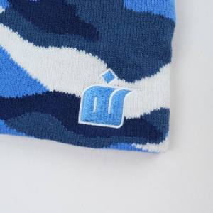 Blue Premium Knitted <b>Beanie</b> Hat Unisex Adult Winter Casual 100% Acrylic Computer Knitted Pattern - Product Image 6