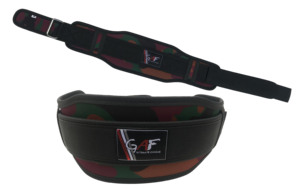 Cinturón de Levantamiento de Pesas de Neopreno GAF de Alta Resistencia, Cierre de Gancho y Bucle Antideslizante, Ideal para Sentadillas, Peso Muerto y Thrusters, Unisex, 6 Pulgadas - Product Image 6