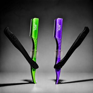 JRL Gold & Black Magnetic Luxury Stainless Steel Manual <b>Straight</b> Edge <b>Razor</b> with Custom Logo for Professional Barbers Beard Care - Product Image 5