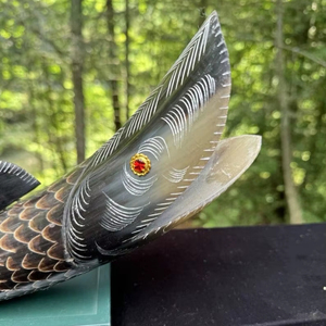 Pièce décorative en corne de buffle de qualité supérieure, prix bas, élégante, faite à la main, pour salon moderne - Product Image 1