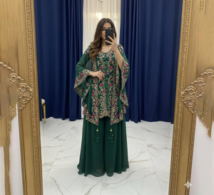 Elegante estilo indio paquistaní Listo-Hecho Salwar Kameez Señoras Vestido de novia para ropa de fiesta Cosido Estilo indio Salwar Traje - Product Image 1