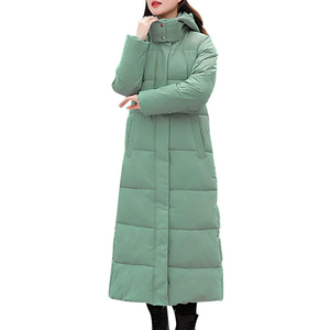 <b>Women's</b> High Collar Puffer Jacket Quilted <b>Winter</b> <b>Coat</b> with Soft <b>Padding</b> and Front Zip for Custom Bulk Supply - Product Image 4