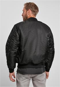 Blouson aviateur MA1 personnalisé avec logo OEM, col montant, décontracté, style bomber avec fermeture éclair, teint en pièce, pour l'automne - Product Image 3