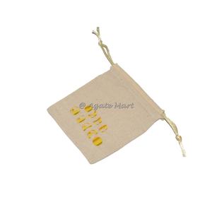 2024 sac imprimé d'étoile de cordon de coton écologique le plus durable pour l'emballage de bijoux de cadeau de pierre - Product Image 3