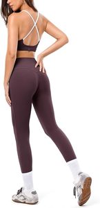 Leggings de sport taille haute pour femmes, leggings de compression, soutien-gorge de sport rembourré, séchage rapide, respirant, yoga, gym, entraînement - Product Image 5